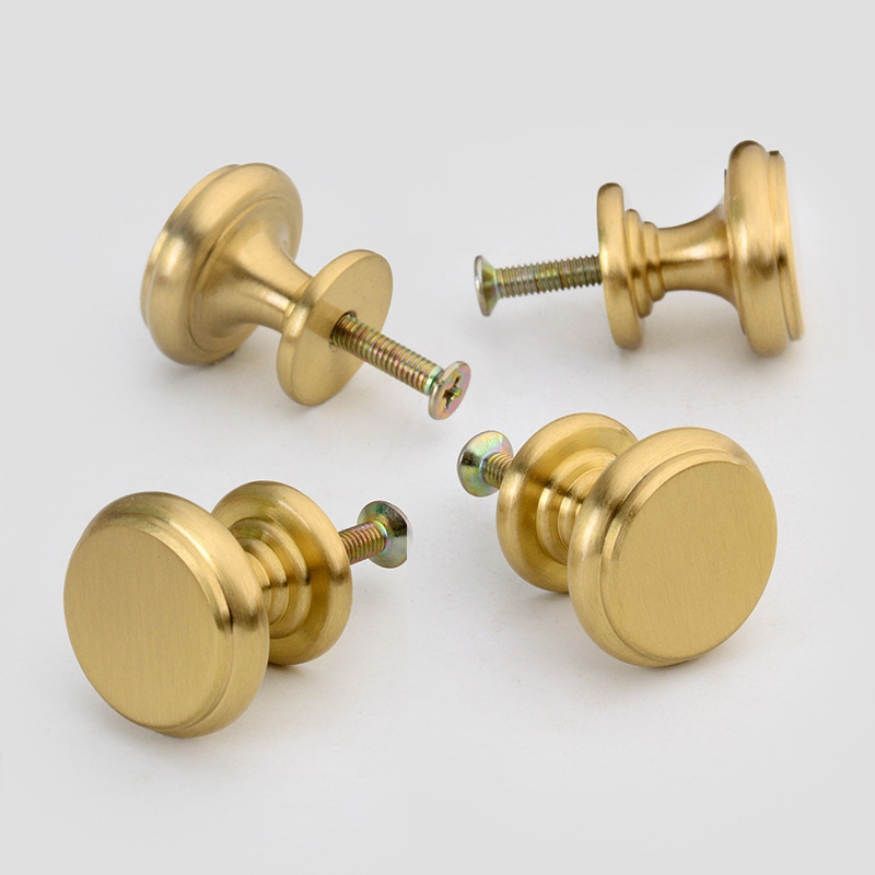 Furniture Hardware Drawer Pulls - Brass Knobs Cabinet Handles Kitchen Dresser