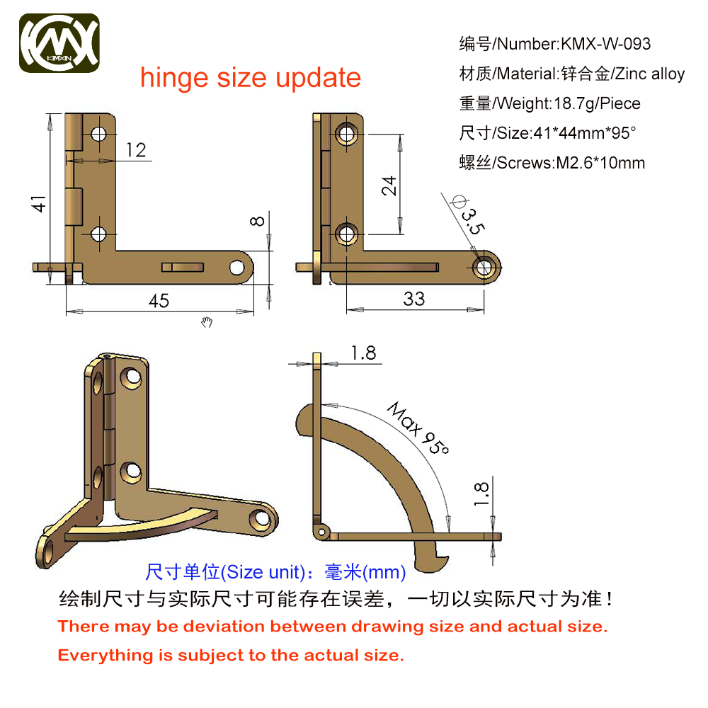 2pc 41mm*44mm In stock Zinc al - Furniture Grade Hardware ulasan dan harga