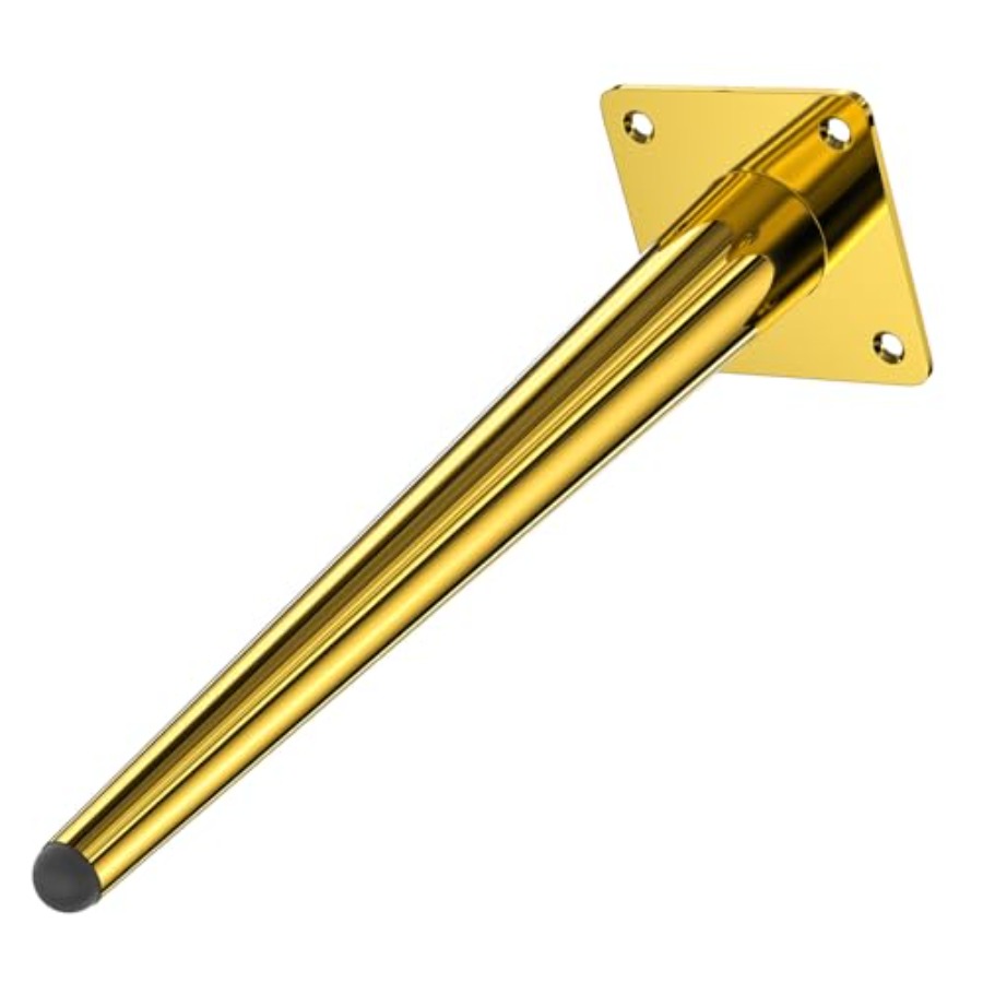 2 Furniture Table Legs Golden, - Furniture Hardware Feet ulasan dan harga
