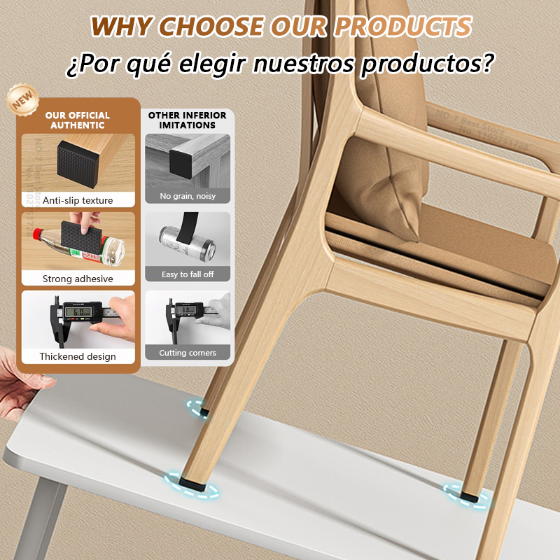 Non Slip Furniture Pads Self A - Furniture Hardware Feet ulasan dan harga