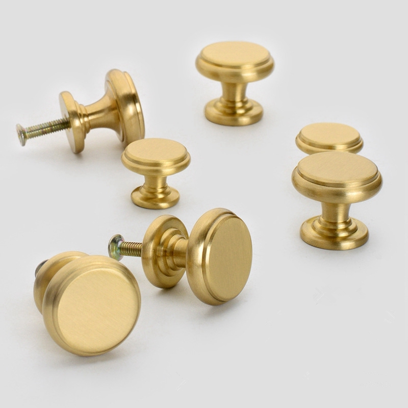 Brass Knobs Cabinet Handles Ki - Furniture Hardware Drawer Pulls ulasan dan harga