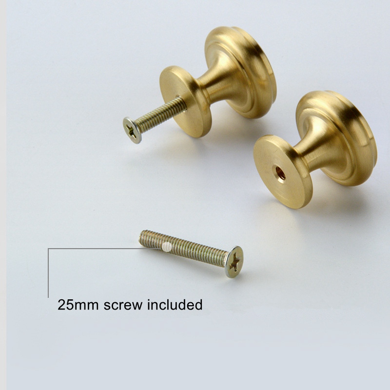 Brass Knobs Cabinet Handles Ki - Furniture Hardware Drawer Pulls ulasan dan harga