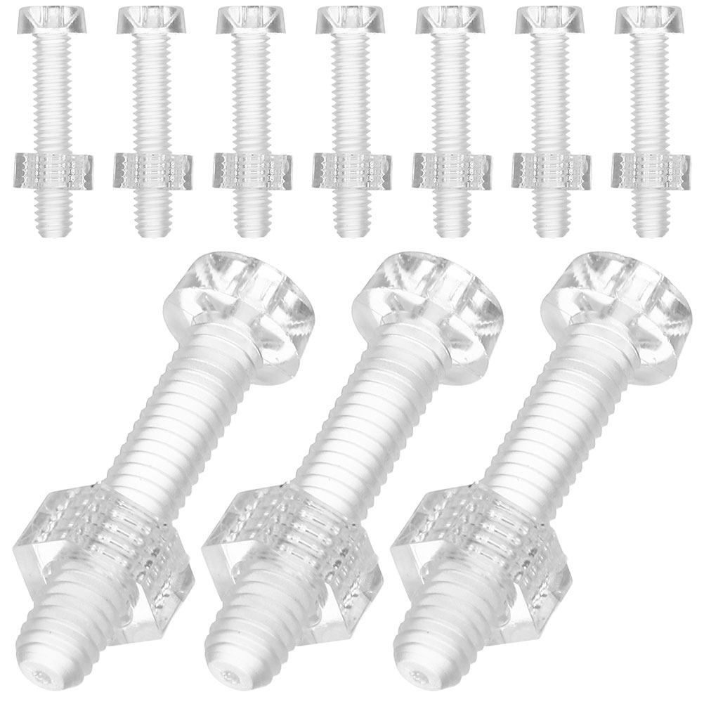 10Set Transparent Acrylic Self - Furniture Hardware Nut ulasan dan harga