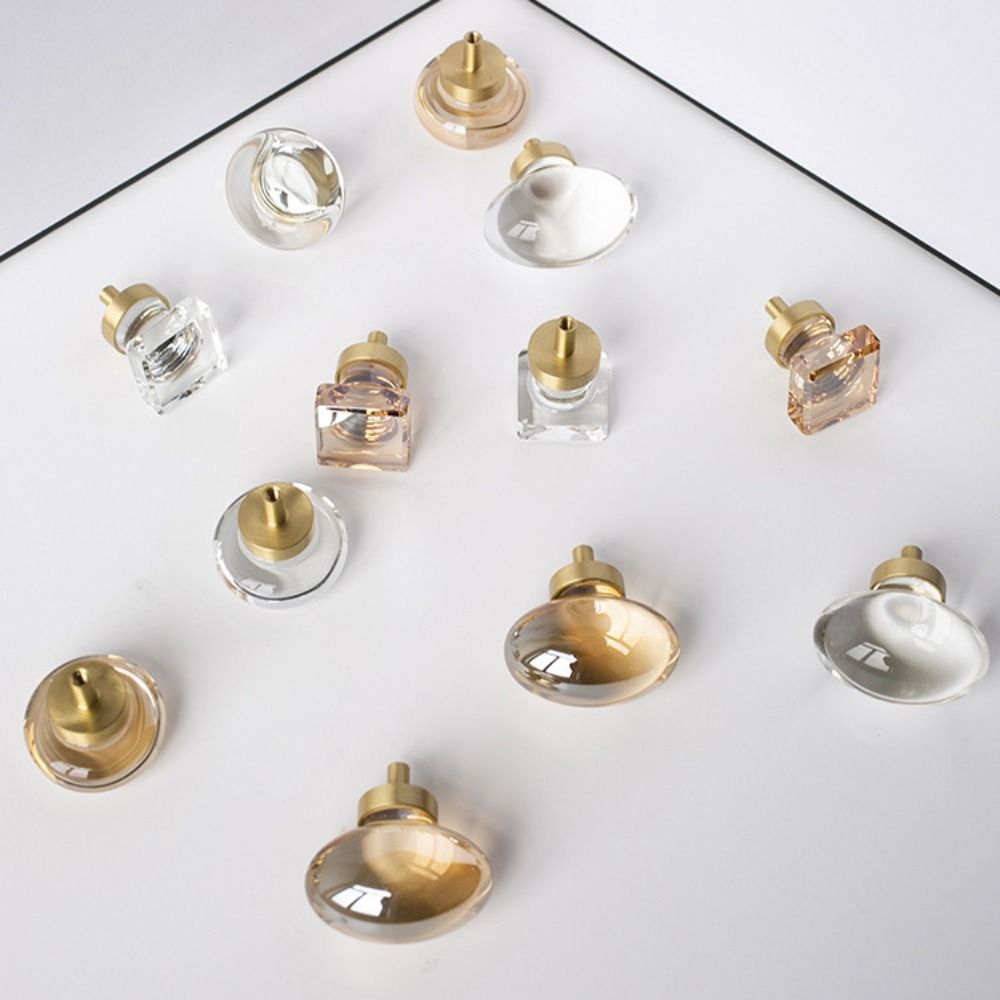 Crystal Glass Furniture Handle - Furniture Hardware Feet ulasan dan harga