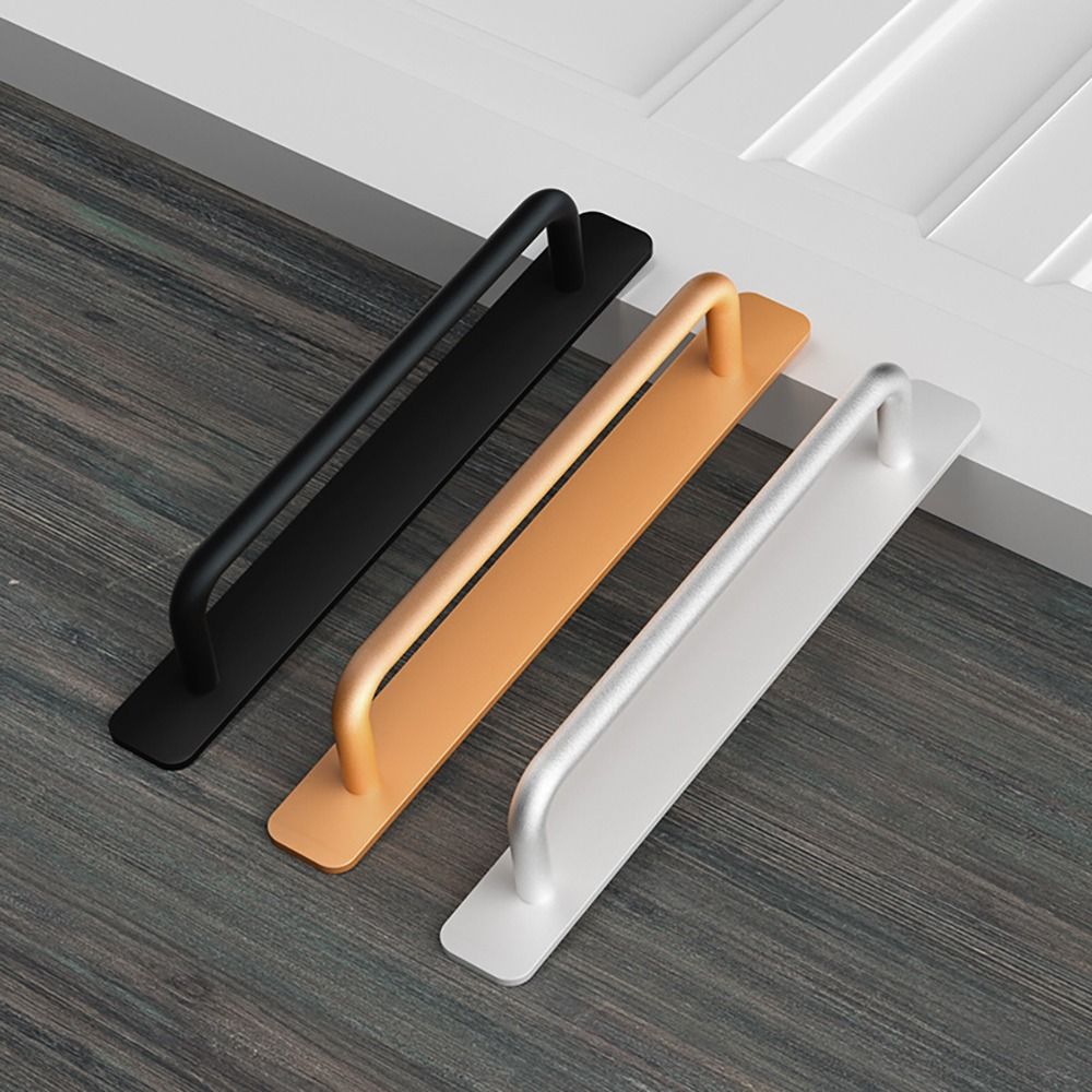 Punch-free Door Handle Aluminu - Furniture Hardware Drawer Pulls ulasan dan harga