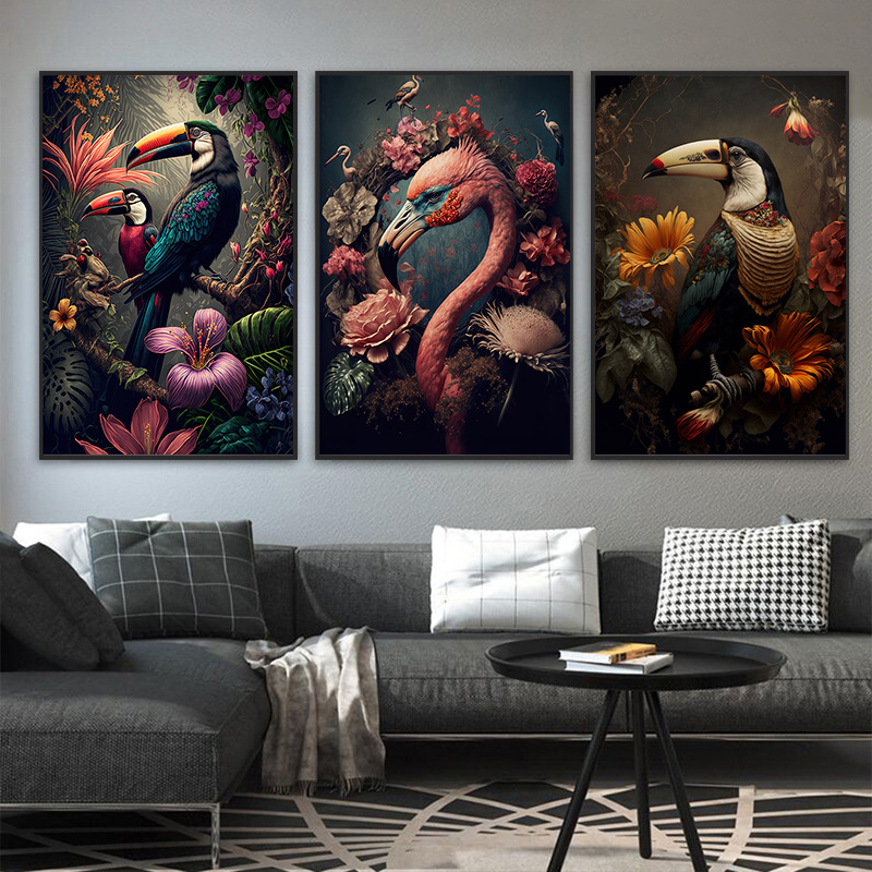 Retro Flower Bird Posters and  - Furniture Paradise & Hardware Ghaziabad Photos ulasan dan harga