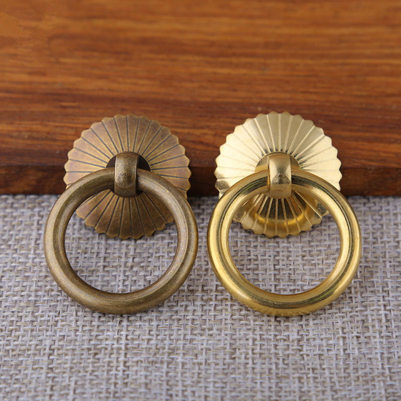 Vintage Brass Cabinet Ring Kno - Furniture Hardware Feet ulasan dan harga