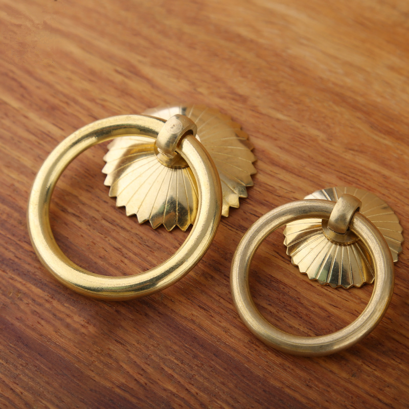 Vintage Brass Cabinet Ring Kno - Furniture Hardware Feet ulasan dan harga