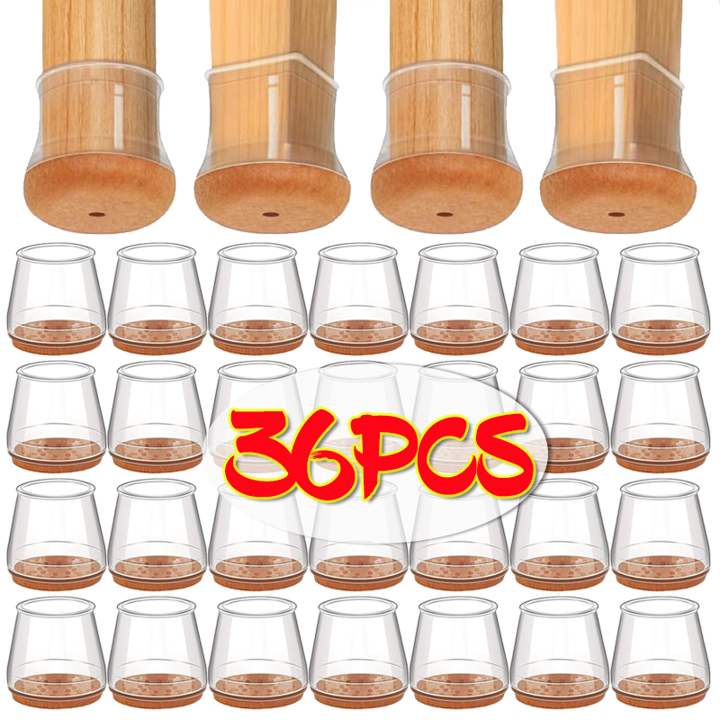 36/1PC Silicone Chair Leg Floo - Furniture Hardware Feet ulasan dan harga