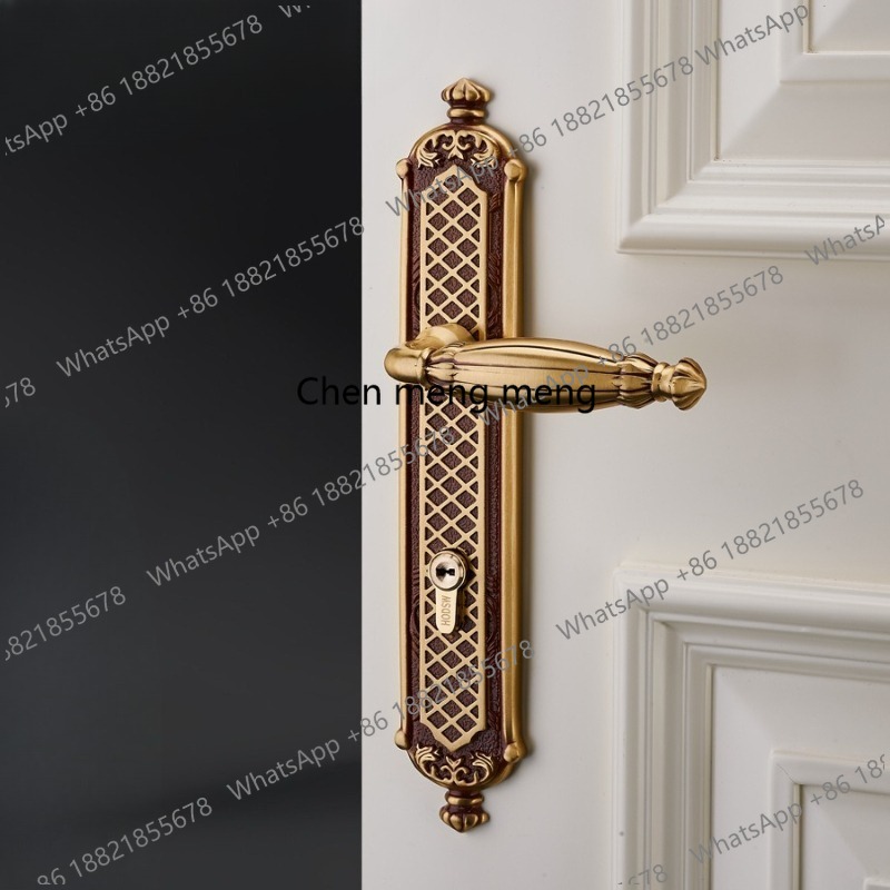 High Grade Pure Copper Door Lo - Furniture Grade Hardware ulasan dan harga