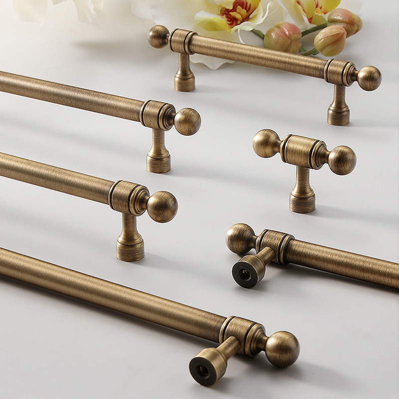 Shiny Gold Cabinet Handles Des - Furniture Hardware Wholesale ulasan dan harga