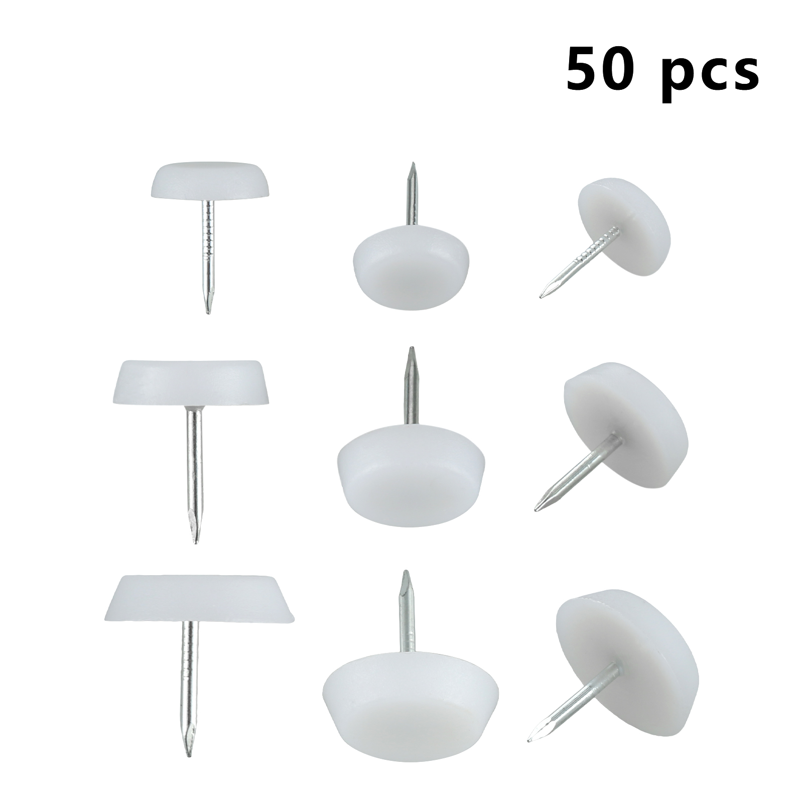 50Pcs 14/18/20mm Table Chair L - Furniture Hardware Feet ulasan dan harga