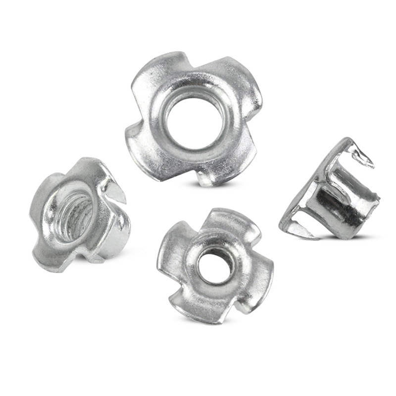 90pcs/Box Four Claws Nut M3 M4 - Furniture Hardware Nut ulasan dan harga