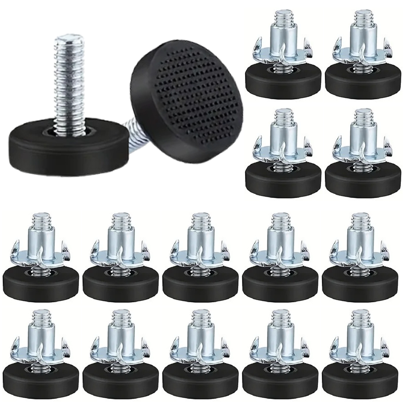20Pcs Adjustable Feet Pads wit - Furniture Hardware Nut ulasan dan harga