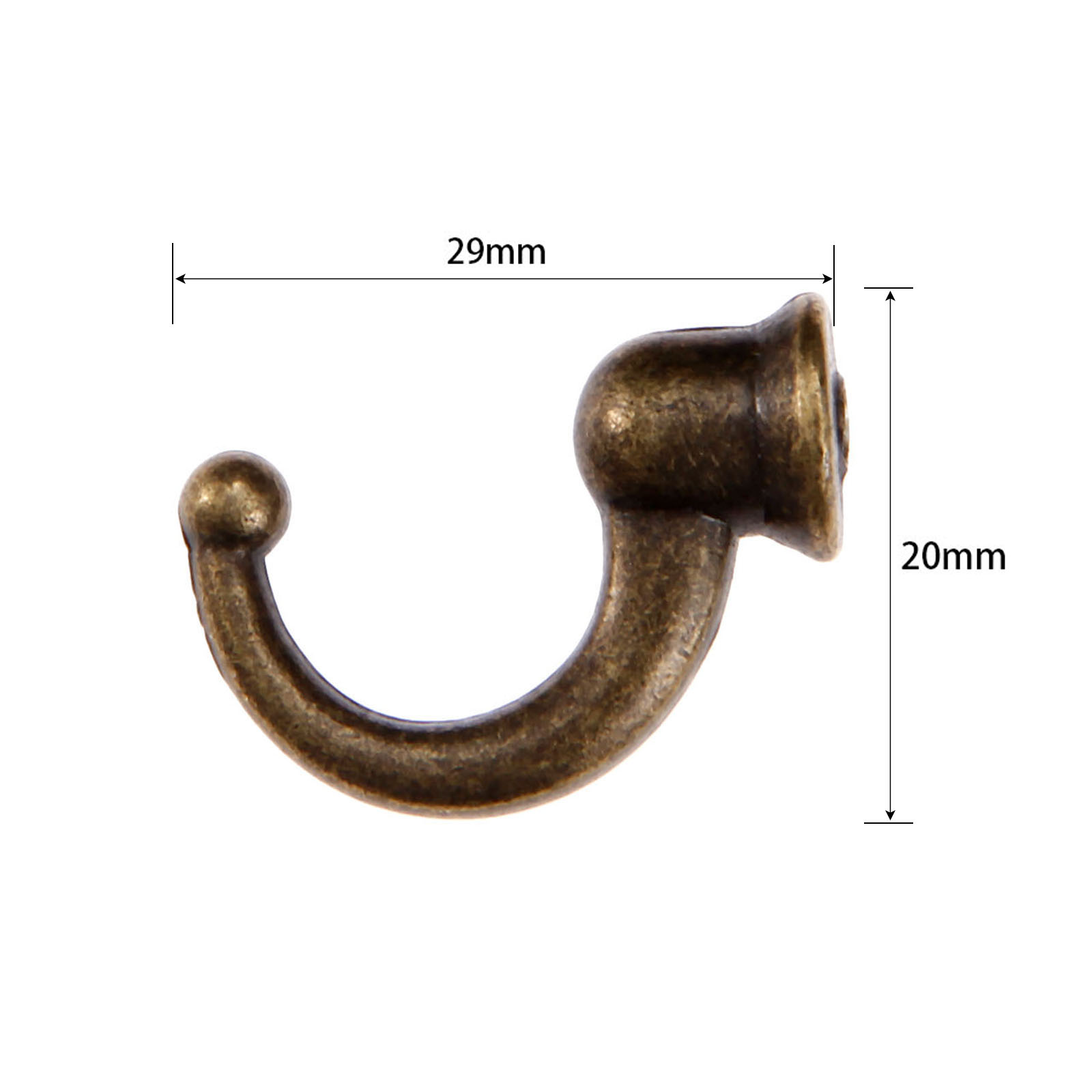 20pcs 29*20*12mm Antique Bronz - Furniture Hardware Screws ulasan dan harga