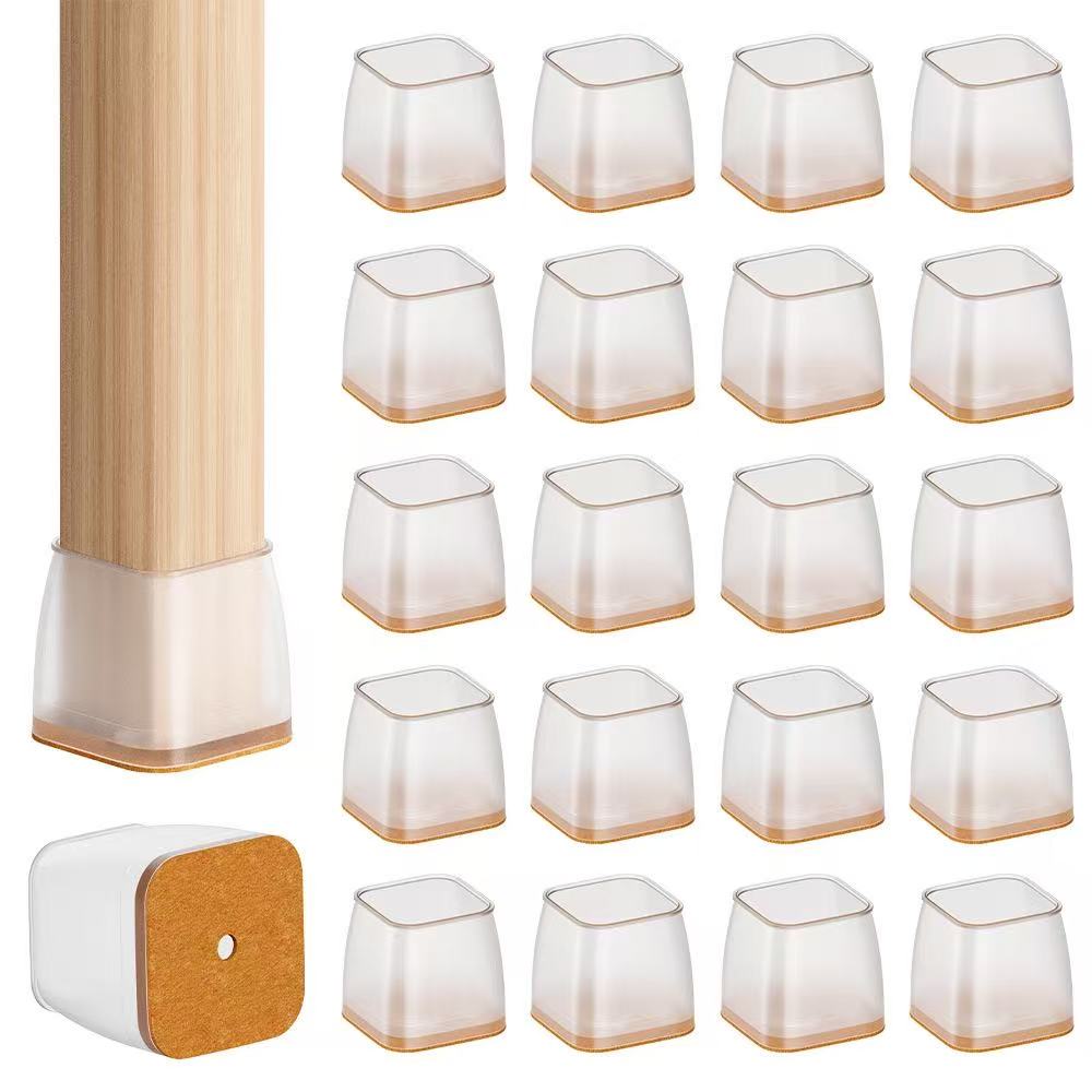 8/16/24PCS Frosted Square Furn - Furniture Hardware Feet ulasan dan harga