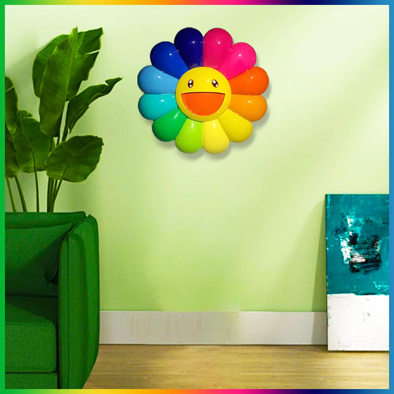 Color Sunflower Resin Wall Han - Furniture Hardware Stores ulasan dan harga