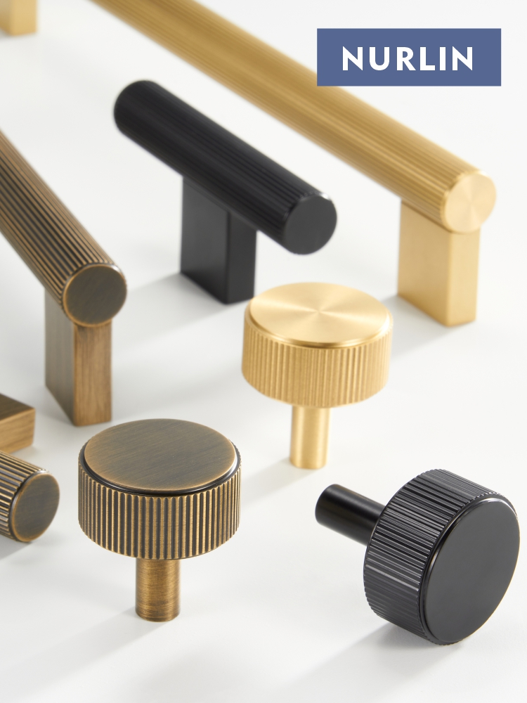 Nurlin Solid Brass New Linear  - Furniture Hardware Drawer Pulls ulasan dan harga