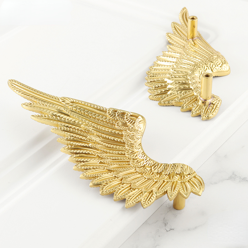Solid Brass Angel Wings Wardro - Furniture Grade Hardware ulasan dan harga