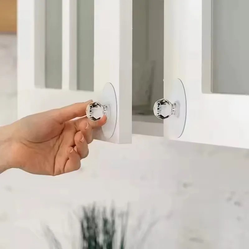 20pcs Transparent Crystal Door - Furniture Hardware Feet ulasan dan harga