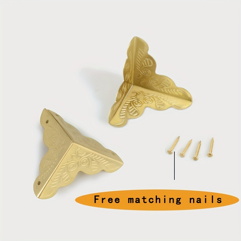 Box Corner Protectors Metal Ca - Furniture Hardware Screws ulasan dan harga