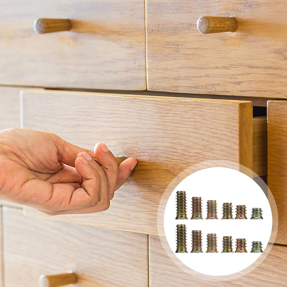 105Pcs T-Nuts for Wood Furnitu - Furniture Hardware Nut ulasan dan harga